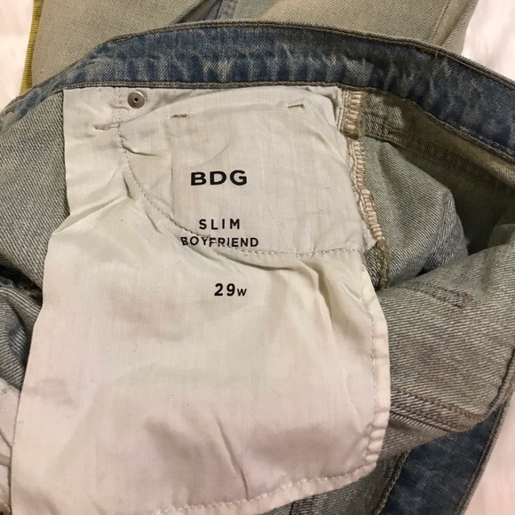 Sz 29W | BDG | Sage Green | Slim Boyfriend Denim 🔥 - Picture 9 of 15